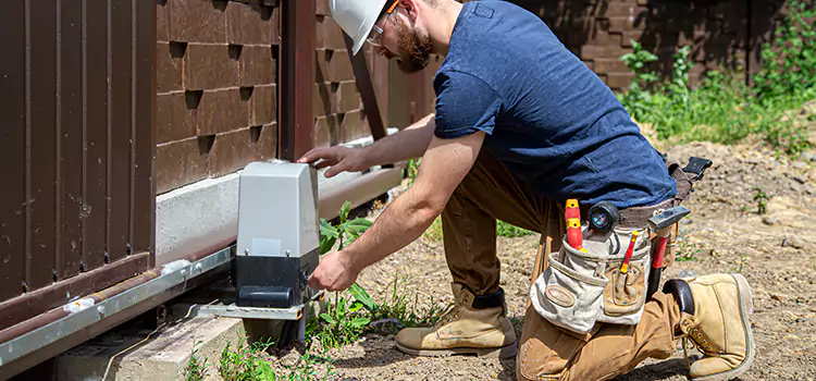 Electric Driveway Gate Installation Terrebonne