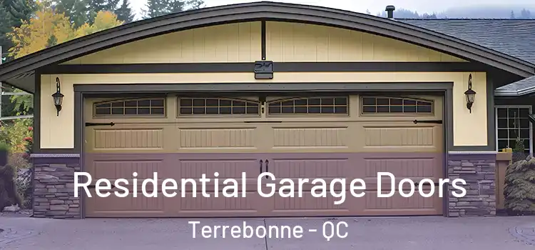  Residential Garage Doors Terrebonne - QC